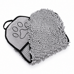 Dog Cat Bath Towel Quick Dry Absorbent Chenille Pet Drying Towel